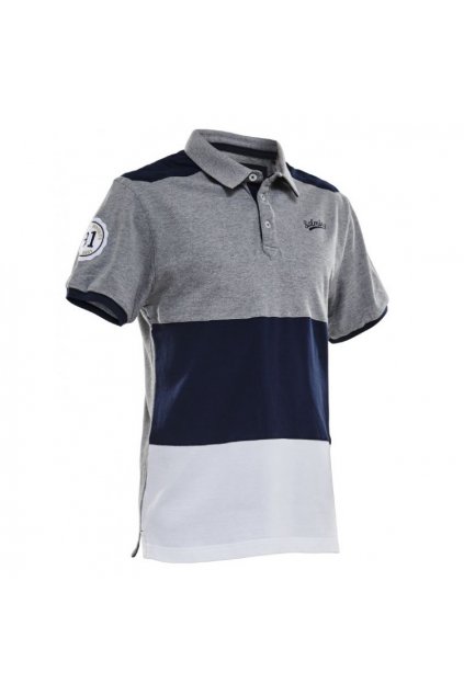 salming evergreen polo grey melange xxl