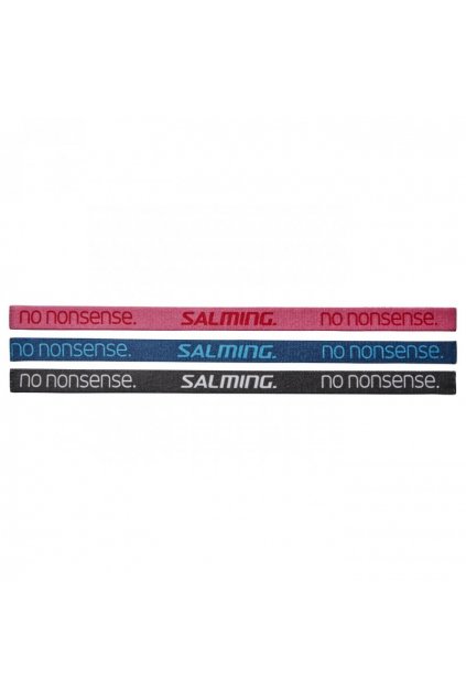 salming hairband 3 pack blue mixed