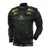 oxdog x2 goalie protection shirt black green xs