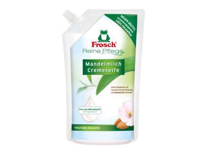 Frosch mydlo z mandloveho mlieka 500ml napln
