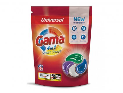 Gama 4v1 pracie.kapsule universal 60 prani