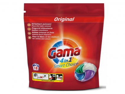 Gama pracie kapsule 4v1 18 prani