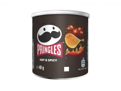 pringles hot and spicy 40g
