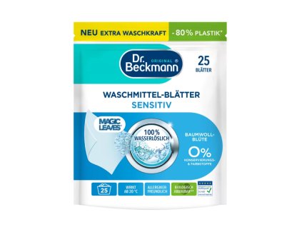 Dr beckmann pracie papieriky sensitive 25ks madeko sk