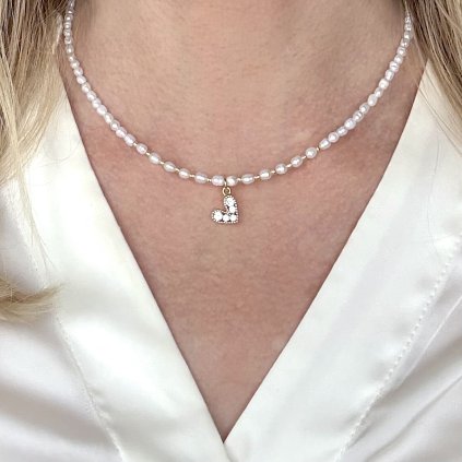 perlovy nahrdelnik zirkony