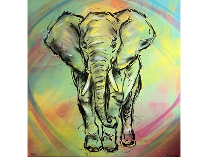 Elephant A1 100x100CM