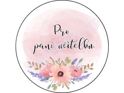 Sam. kulaté - Pro paní učitelku