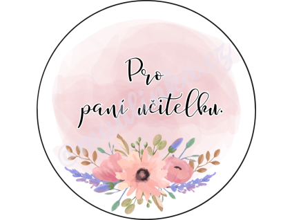Sam. kulaté - Pro paní učitelku