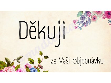 Děkovné kartičky