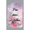 Visačky - pro paní učitelku 12ks