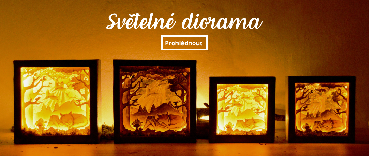 světelné diorama