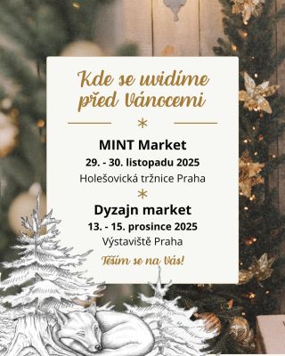 Blíží se to, blíží🎄⛄️ Momentálně jsem ponořená v přípravách na dvě předvánoční akce, kde se spolu můžeme vidět osobně....