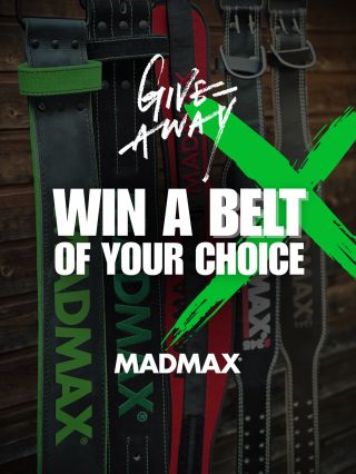 Your next lifting belt? On us. 😈 Join the MADMAX family and win any MADMAX belt you want. 🫵 How to enter: 1️⃣ Follow...