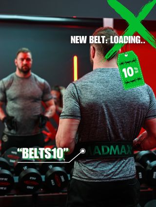 Stronger lifts start with the right support. 💪 Get 10% OFF all MADMAX belts with code “BELTS10” and upgrade your training...