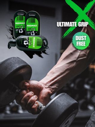 Not wearing gloves? Then don’t skip this. 💪 If you choose to train bare-handed, MADMAX Liquid Chalk should be in your gym...