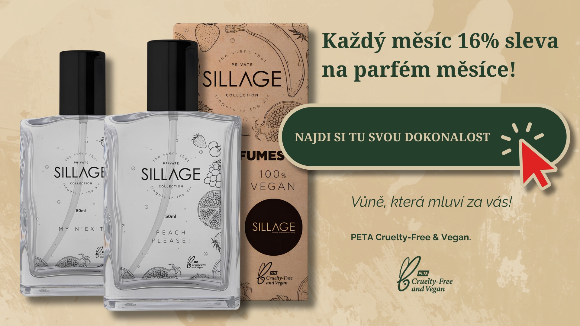 Veganské parfémy Sillage