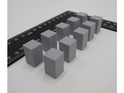 Podstavec sloupu čtverec H0 (BASIC), 10 ks