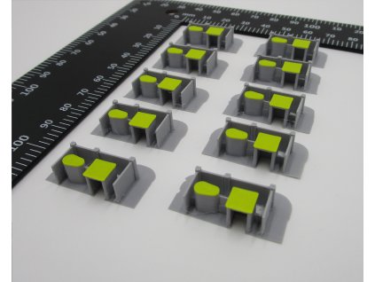 Přestavník výhybky levý H0, 10 ks