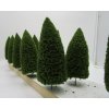 Jehličnatý strom smrk celý 14cm, 10 ks
