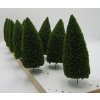 Jehličnatý strom smrk celý 14cm, 10 ks