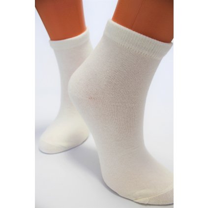 Vyšší kotníkové bavlněné ponožky dámské