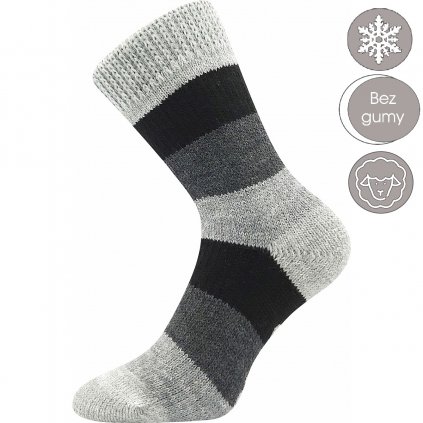 vlněné ponožky na spaní bez gumy