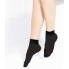 silonové hrubé ponožky s jemným lemem