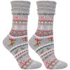vánoční teplé ponožky sada