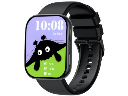 Madvell Venezia černá s silikonovým řemínkem