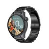 Chytré hodinky Madvell Talon 2 s GPS a bluetooth voláním černé s ocelovým tahem