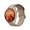 Chytré hodinky Madvell Talon 2 s GPS a bluetooth voláním pudrově zlaté se silikonovým řemínkem pampeliška
