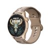 Chytré hodinky Madvell Talon 2 s GPS a bluetooth voláním pudrově zlaté se silikonovým řemínkem pampeliška