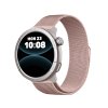 Chytré hodinky Madvell Active s GPS a bluetooth voláním růžové s kovovým řemínkem