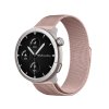 Chytré hodinky Madvell Active s GPS a bluetooth voláním růžové s kovovým řemínkem