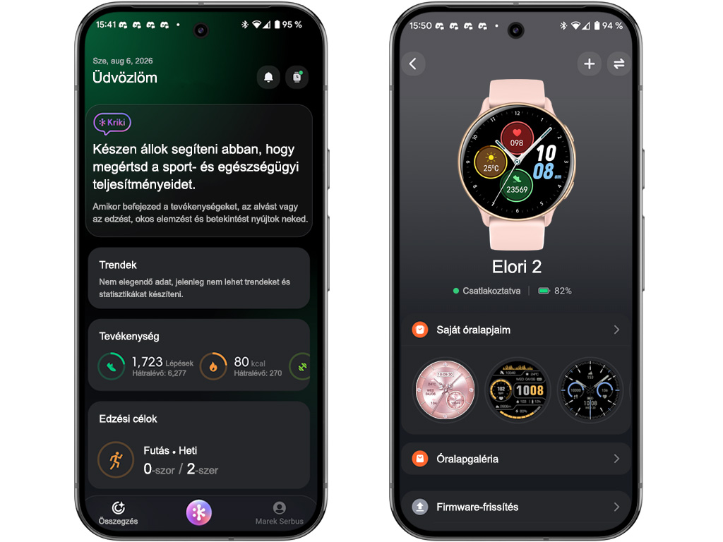 A Madvell Elori 2 mobilalkalmazása