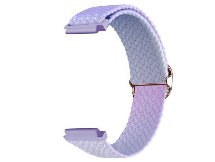 1185 pleteny nylonovy reminek ombre coral 20mm