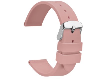 rózsaszín, ezüst csattal