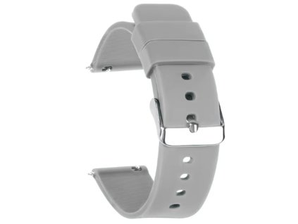 világosszürke, szögletes csattal