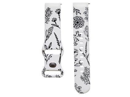 pitypang fehér feketével