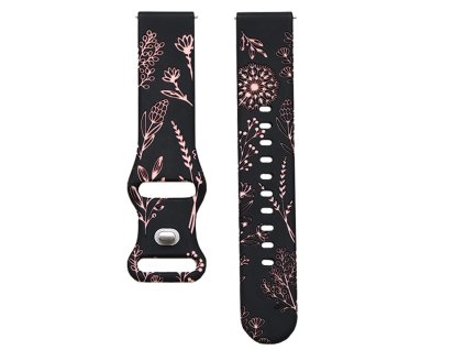 pitypang fekete rózsaszínnel