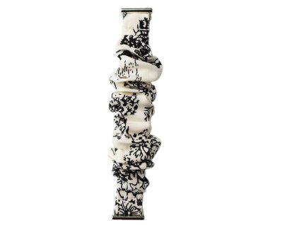 Rugalmas textil szíj Black China 20mm