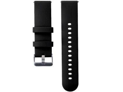 černá s hranatou sponou 22