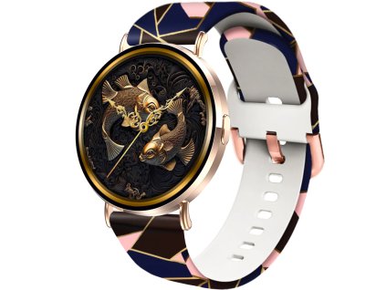 Madvell Elori púderarany okosóra szilikon szíjjal Vektor