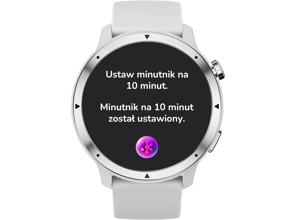 Asystent AI obsługujący język polski w zegarku Madvell Talon 3 Pro