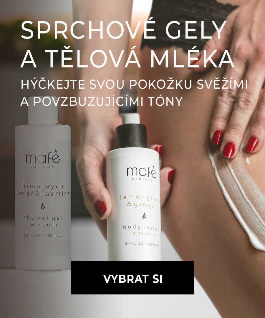 Tělová mléka Mafe candles v nejlepších vůních