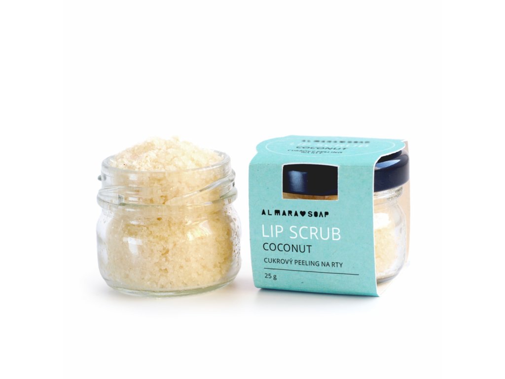 AS lip scrub COCONUT produkt CZ