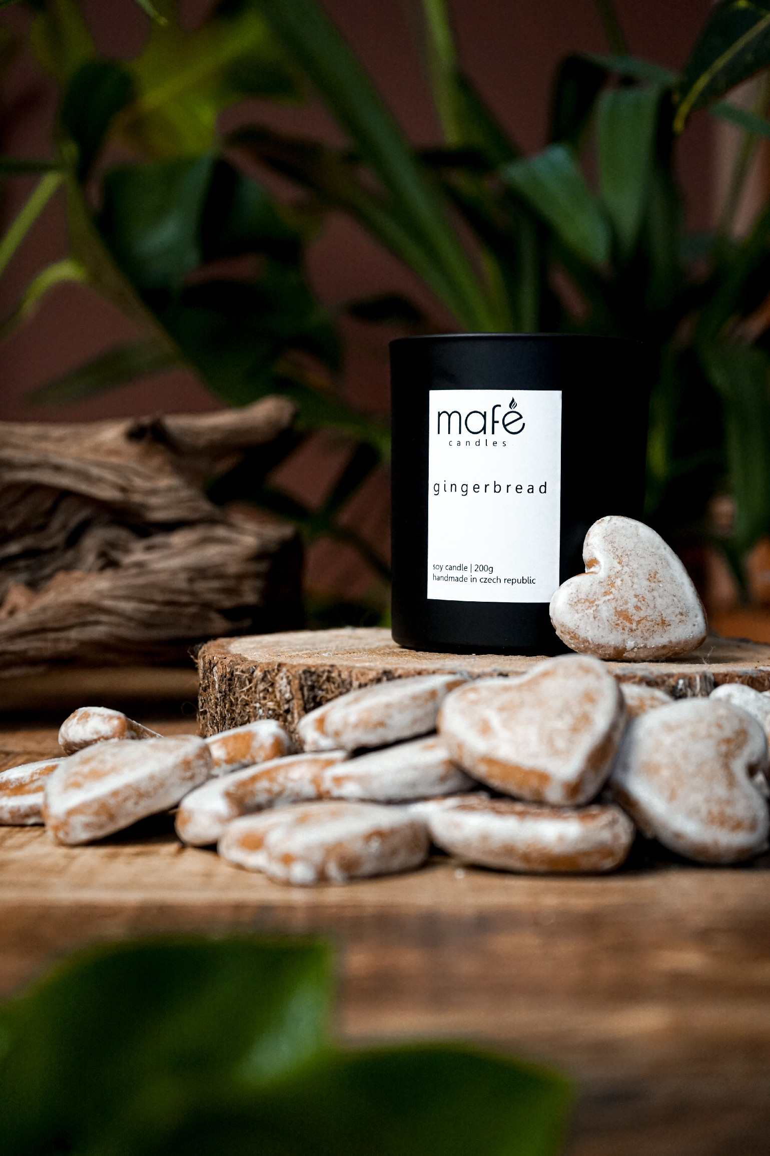 Mafe candles Sójová svíčka | Perníček | 200g