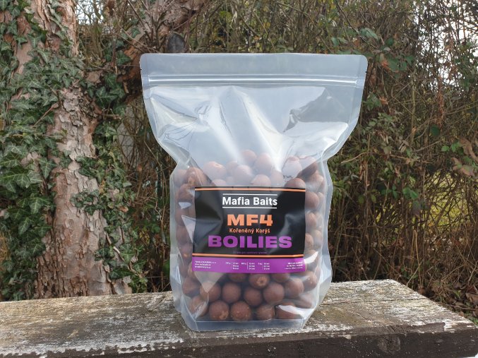 Boilies MF4 Kořeněný Korýš 3kg