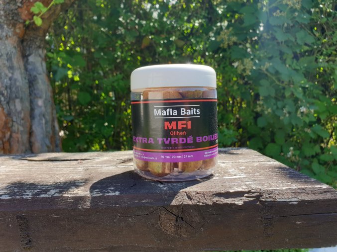 Boilies MF1 Oliheň  extra tvrdé 170g
