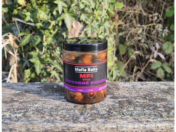 Boilies MF1 Oliheň v dipu 170g